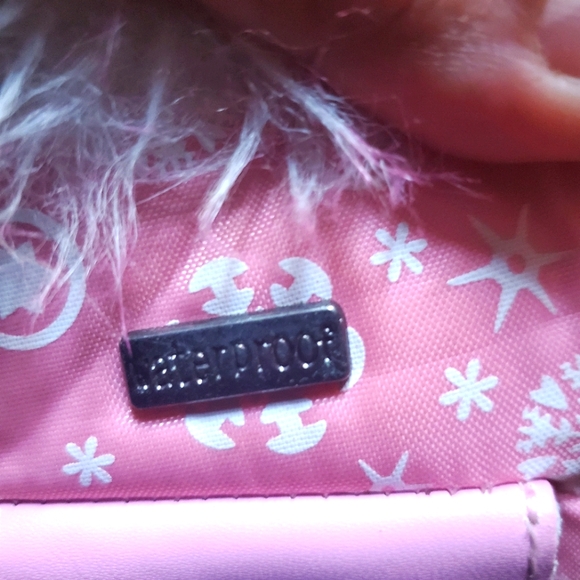 Snow Pink size 2 waterproof boots - Picture 7 of 8